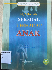 Kejahatan Seksual Terhadap Anak