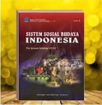 Sistem Sosial Budaya Indonesia